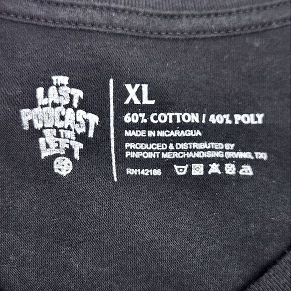 The Last Podcast On The Left Graphic T-Shirt Tee Mens Size XL Hylla Dig Sjalv - Picture 4 of 6